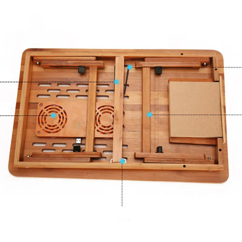 طوي المحمولة قابل للتعديل الخيزران الكمبيوتر حامل مكتب كمبيوتر محمول دفتر مكتب كمبيوتر محمول الجدول فوربد أريكة السرير صينية دراسة الجداول