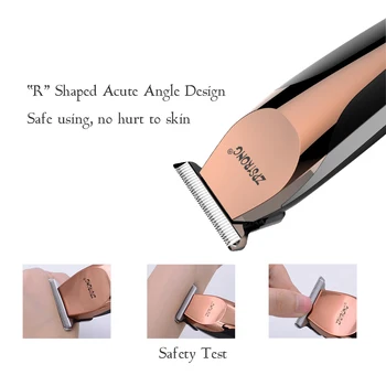 

Professional Hair Clipper Electric Hair Trimmer 0.1mm Hair Cutting Machine Beard Trimmer Haircut Machine Rechargeable Haircliper