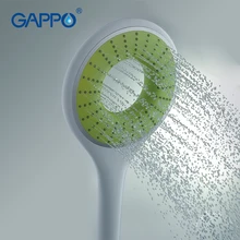 Gappo 1Pc Top Quality Rain Shower Heads set rainfall Round hand shower heads bathroom fixture ABS water saving shower head G09
