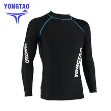 Новая мужская рубашка с длинным рукавом, Мужская футболка с длинным рукавом, купальный костюм для Вейкборда, топы с УФ Рашгард для плавания, солнцезащитный костюм для дайвинга