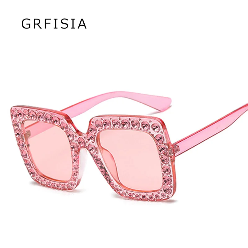 GRFISIA Sexy Sunglasses Women Luxury G Glasses Brand Designer Square