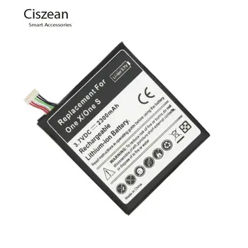 

Ciszean 10Pcs/lot 2300mAh BJ83100 Replacement Li-Polymer Battery For HTC One X G23 One S S720e Z520e Z520d S728e Z560e