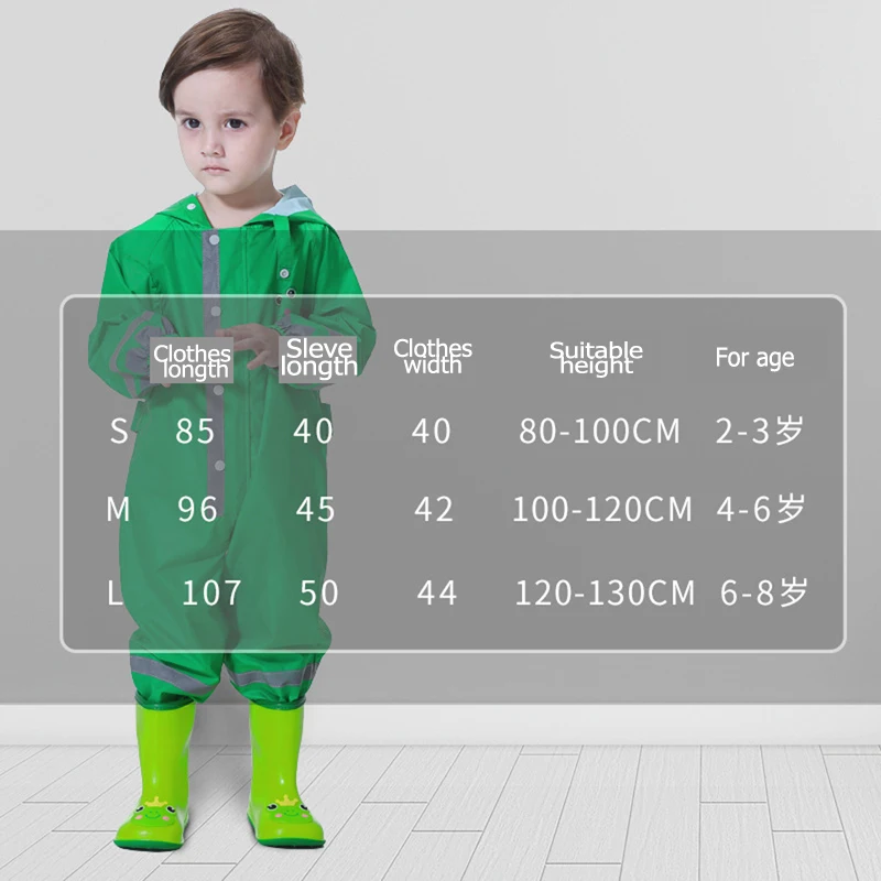 1 шт. мультфильм животных Стиль водостойкий детский плащ для детский Дождевой Плащ дождевик студент дождевик животные