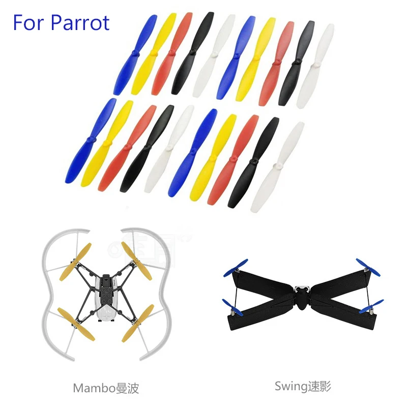 

Colorful Propeller for Parrot Mini Drone Parrot Mambo Propeller Parrot Swing Propeller CW CCW Prop Blade Quadcopter Spare Parts
