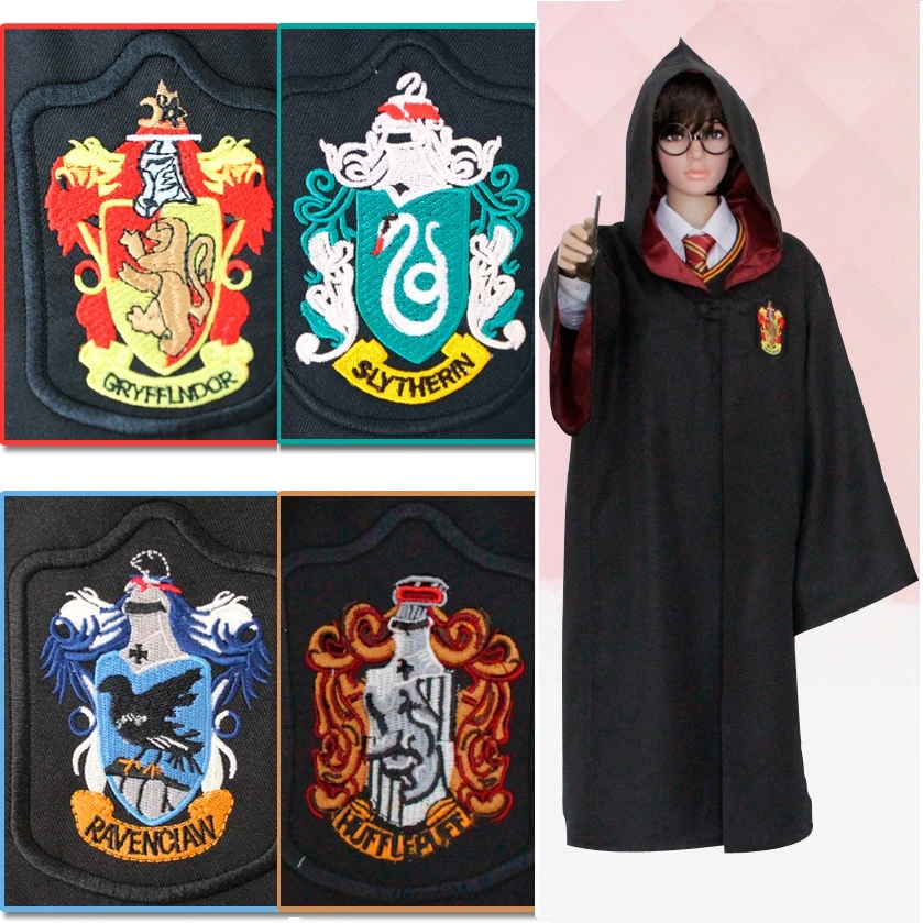 Harry Potter Das Kostüm Komplettset für Kinder /& Erwachsene Ravenclaw Gryffindor