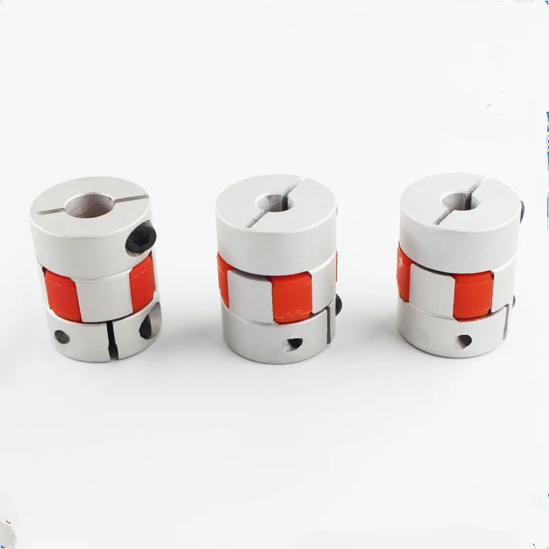 Engate para Reprap Impressora de 5mm a 8mm Funssor Eixo 5x8mm Jaw Cr-10 Creality 3d Acoplamento Flexível Router Conector 2 Pcs z