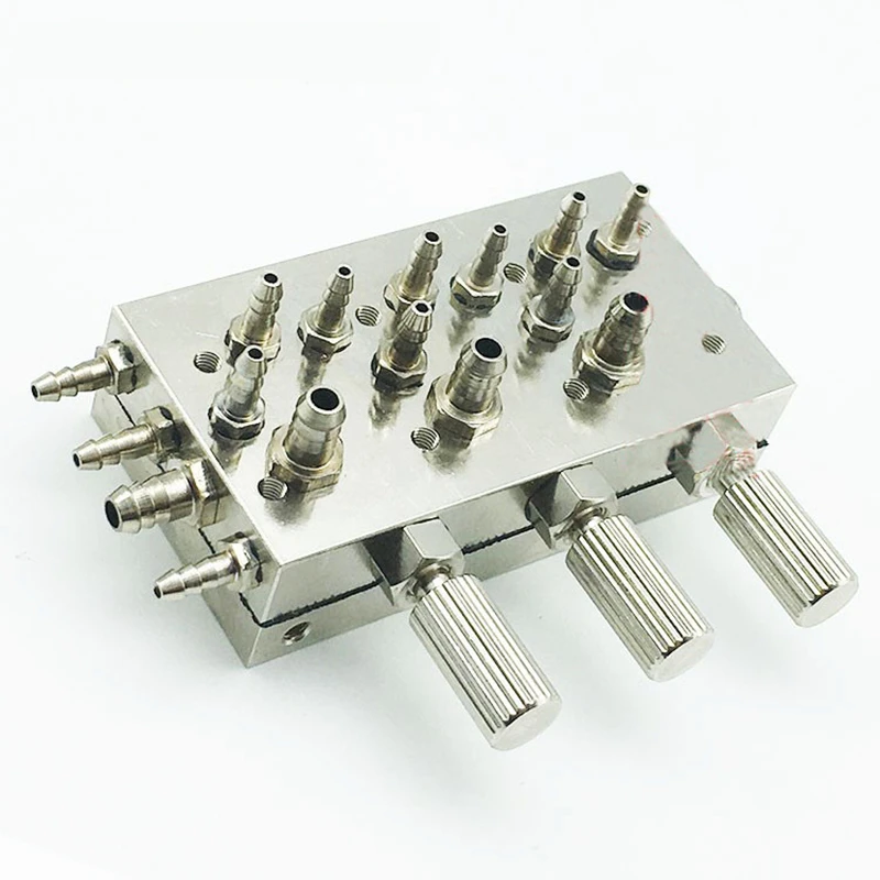 

3 in 1 Dental Valve Control Dental Chair Air Water Diaphragm Membrane Valve Metal