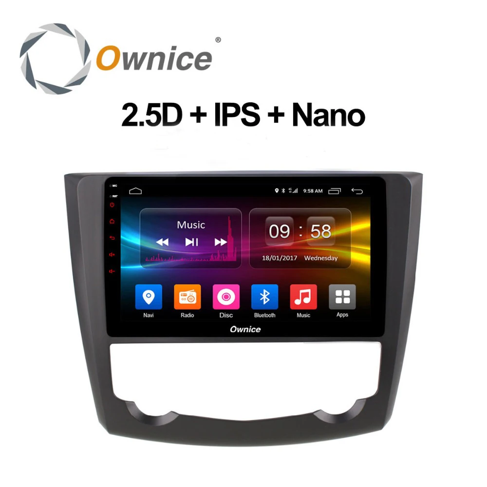 Ips 8 Core Android 1 для Renault Kadjar 2015-2017 автомобильный dvd-плеер gps карта wifi BT RDS радио 2G ram 4G SIM