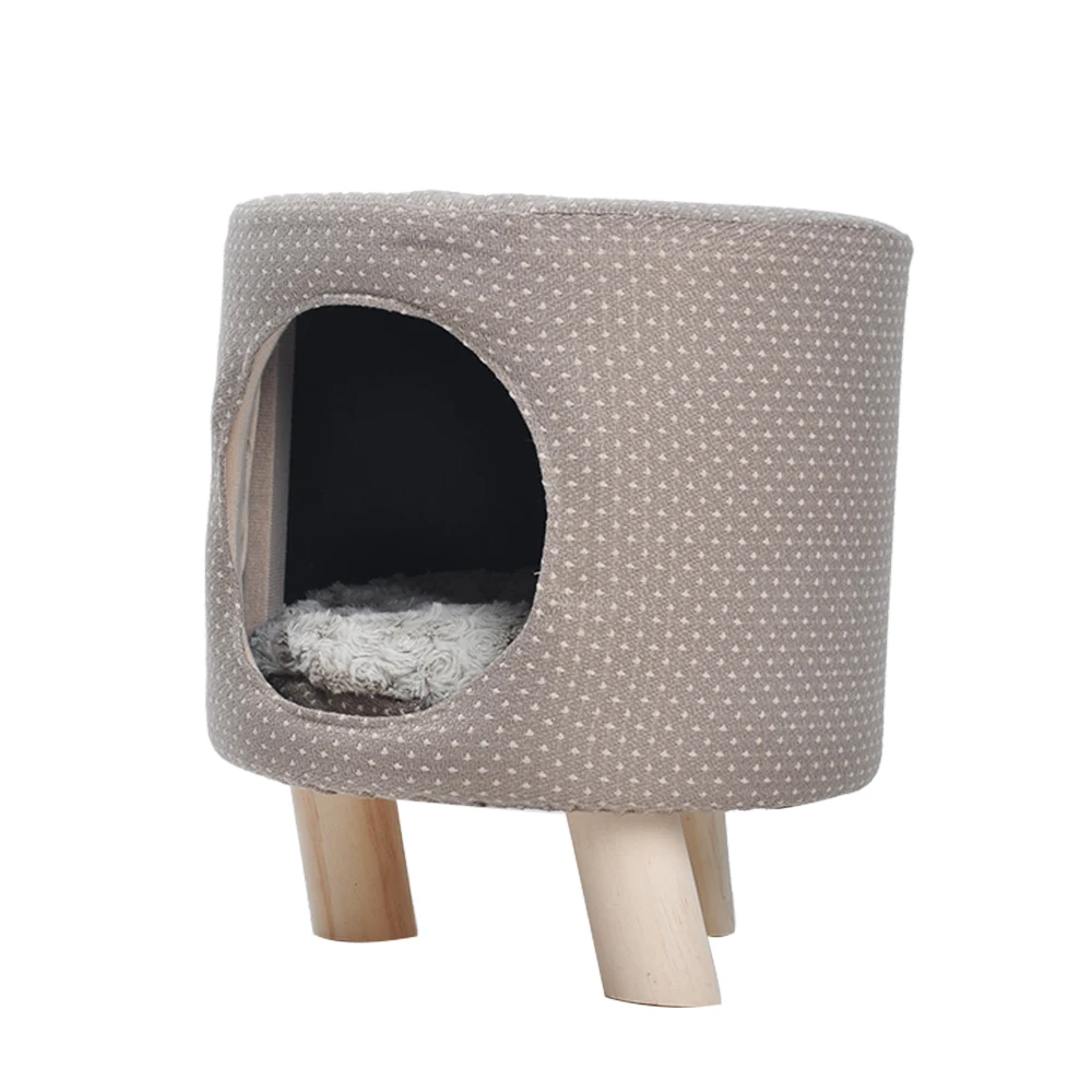 Pet Bed with Mad Soft Cat Bed Stool in Cat Beds & Mats from Home