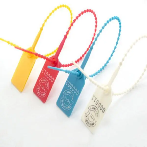 

20PCS Plastic nylon Cable ties tightening security seals container seals self-locking 230mm Seals