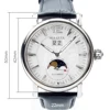 Genuino Gaviota grande fecha fase lunar guilloche cebolla corona Exposición de nuevo los hombres automáticos del reloj Gaviota M308S ► Foto 3/6