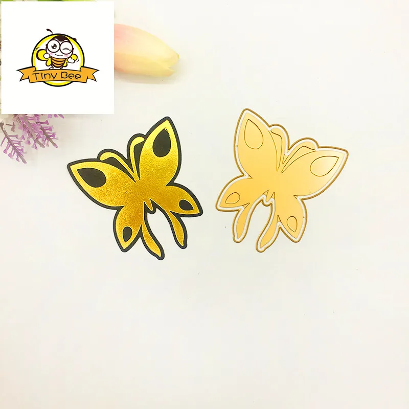 

Butterfly HOT FOIL PLATE Dies Scrapbooking Metal Cutting Die DIY Photo Album Embossing Die Cut for Card Making Hot Stamping Foil