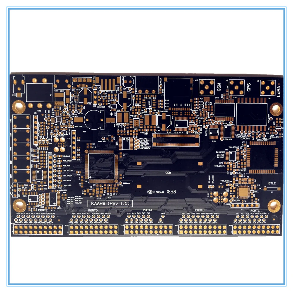 Customize PCB  2 layer 4 Layer FR4  High Tg for E