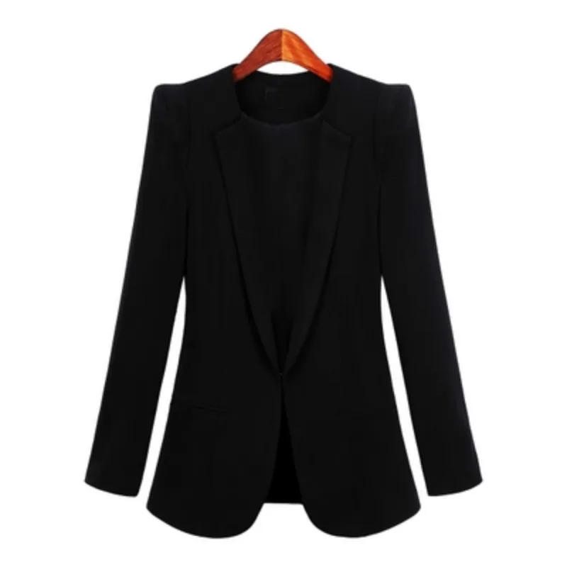 Blazer Women Outerwear Autumn Women's Blazers White Fashion Ladies office Coat Female size s-5xl Blazer Women Outerwear Autumn Women's Blazers White Fashion Ladies office Coat Female size s-5xl