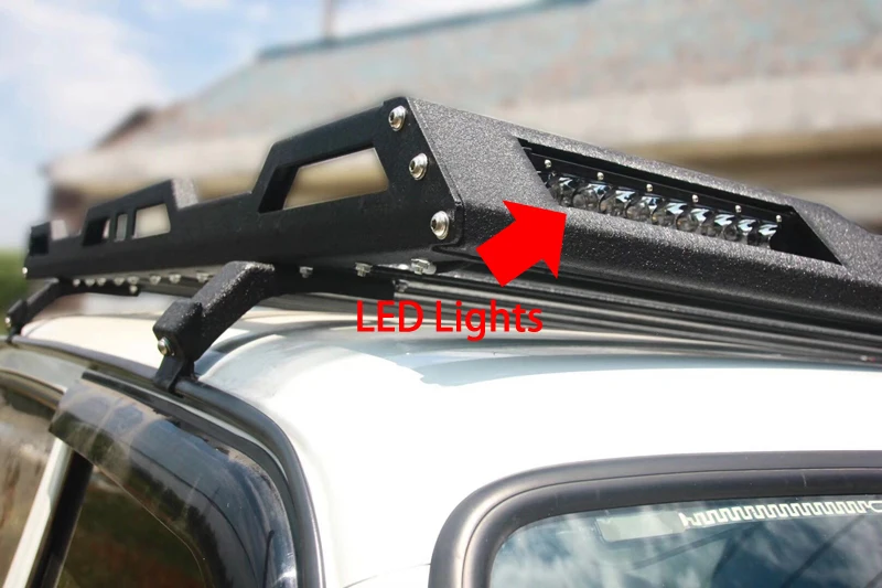 LADA NIVA стальной Багажник на крыше внедорожные аксессуары для стайлинга
