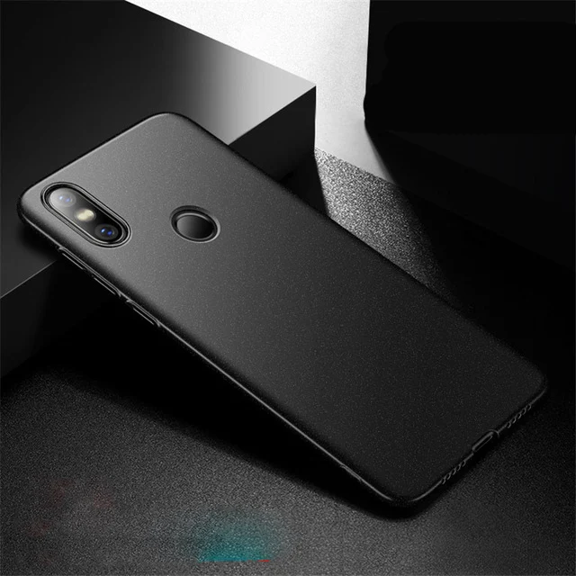 Aixuan Крышка для Xiaomi mi x 3 2s 2 Чехол полная защита Матовый, устойчивый к появлению отпечатков пальцев, чехол для телефона для Xiaomi mi 9 mi 8 SE чехол для телефона - Цвет: Normal Black
