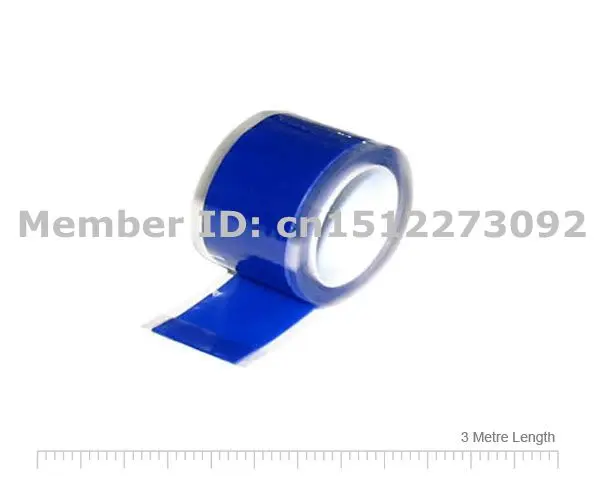 pipe Silicone Stretch & Seal Tape BLUE Radiator Hose Repair, wiring