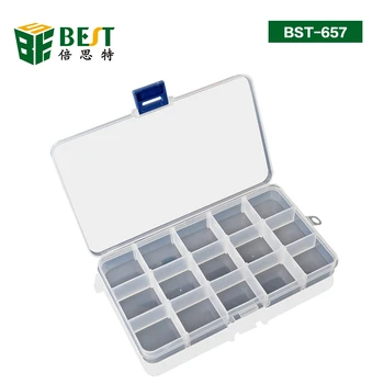 

15 Lattices Transparent Plastic Storage Box BST-657