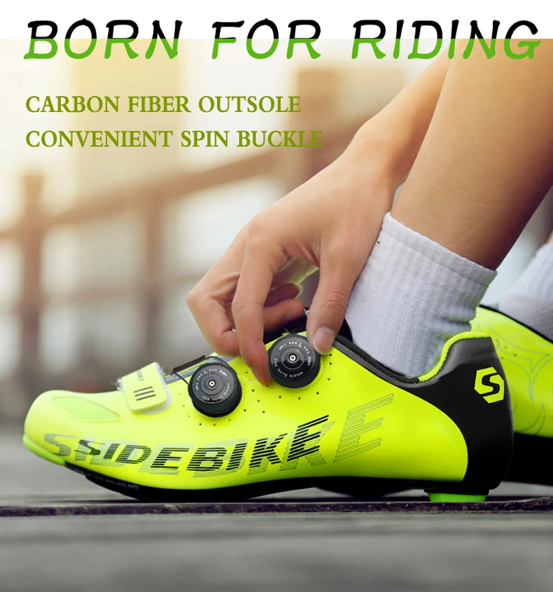 Sidbeike углеродная обувь мужская обувь для велоспорта обувь для шоссейного велосипеда самоблокирующийся велосипед кроссовки для гонок профессиональная обувь utralight дышащая