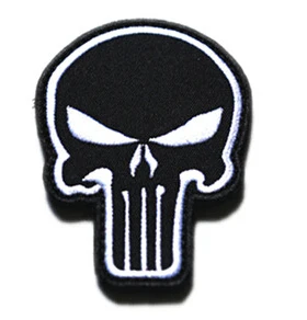 3pcs set mixed 3 color us navy seals patch skull embroidered magic