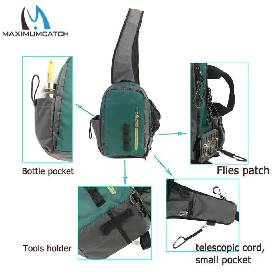Maximumcatch многофункциональная сумка-светильник на плечо для ловли нахлыстом