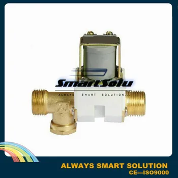 

Free shipping 2pcs/lot Electric Solenoid Valve For Water Air N/C 12V DC 220v AC 1/2" Normally Closed