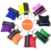 1pcs cpr resuscitator mask 30: 2 일회용 응급 처치 기술 훈련 얼굴 방패 호흡 마스크 입 호흡 단방향 밸브 도구(China)