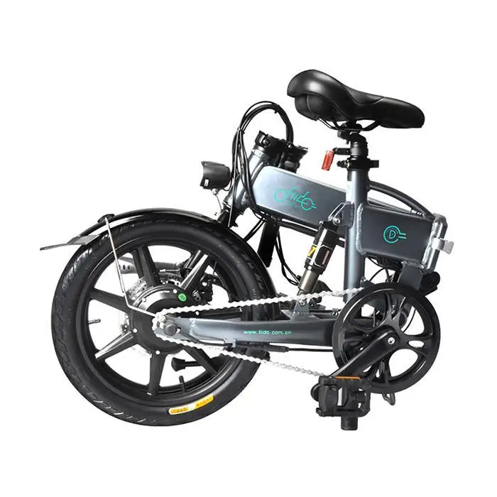 Sale Aluminum Alloy Folding Electric Bicycle With Pedals 250W Hub Motor D2 Casual, Travel, Outdoor, etc EU Plug 9