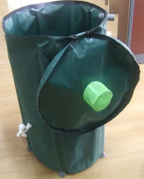 

400L rain water collection foldable bucket outdoor buckets folding water tank PVC compressible water butt