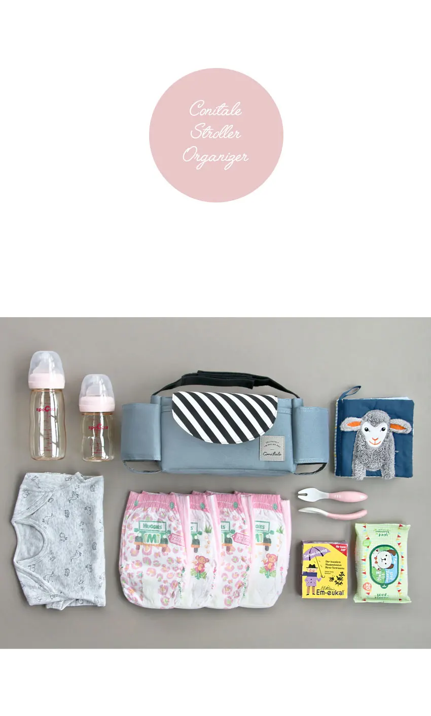 Baby Stroller Accessoris Bag New Cup Bag Stroller Organizer Baby Carriage Pram Buggy Cart Bottle Bag Car Bag Yoya