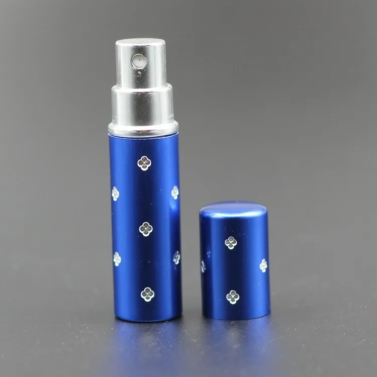 Bomba de Pulverização de Atomização Frasco de Perfume Anodizado de Alumínio Compacto de Viagem Lote Atacado ml 10 Dot Vidro Vazia Garrafa Reutilizável 15 Pçs - 10 High Quality Beleza e saúde