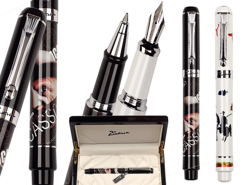 

Gel RollerBall pen Or Fountain Pen M Nib Picasso 929 the best gifts school and office stationery Free Shipping