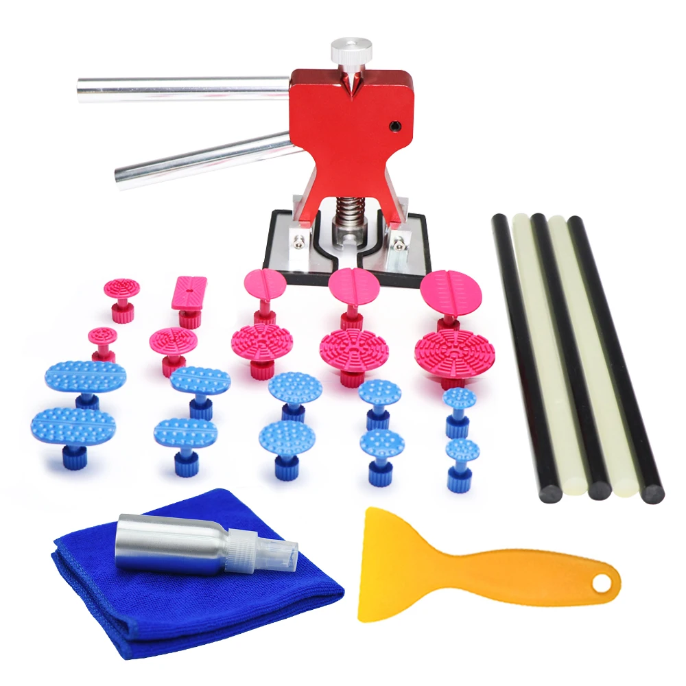 PDR Tool Kit Paintless Dent Glue Puller Hand Lifter Glue Puller Tab