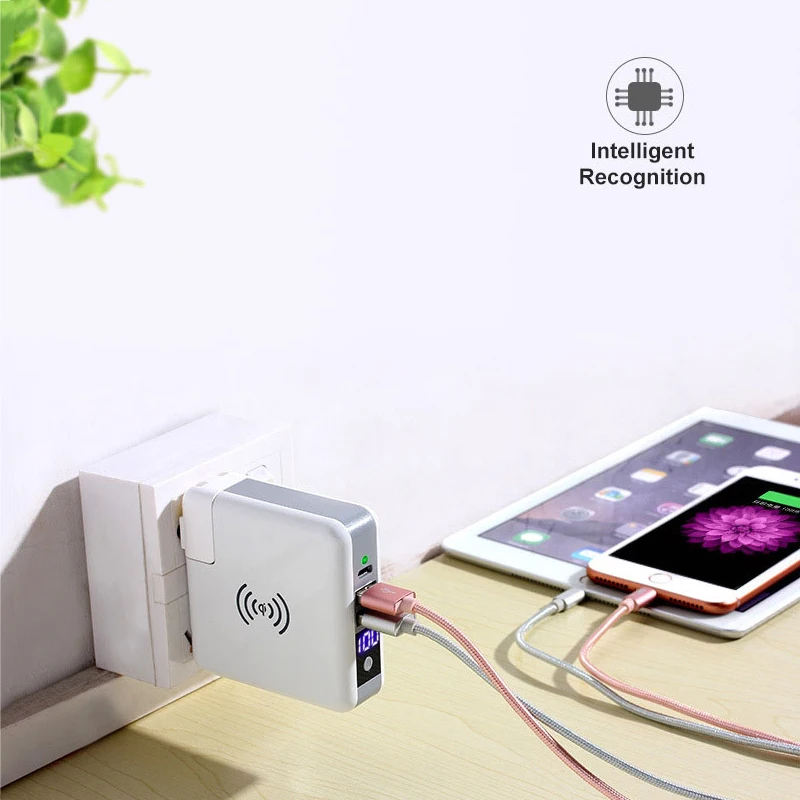 Внешний аккумулятор на 6700 мА · ч с двумя USB портами|Чехлы аккумулятором| |