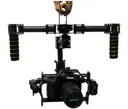 Ручной 3-осевой бесщеточный карданный шарнир для камеры Canon 5D 5D2/MSR комплект с 3 моторами