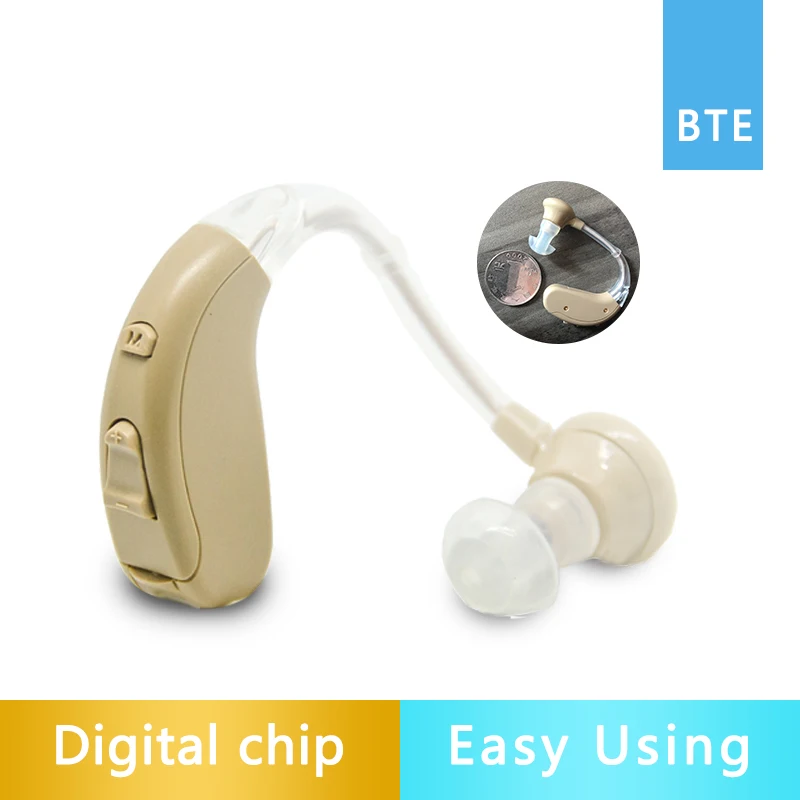 VHP-701 цифровые BTE слуховые аппараты Китайская дешевая цена мини цифровой слуховой аппарат