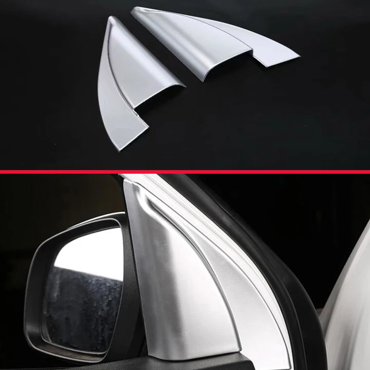 Для Hyundai ix35 2018 2019 ABS хромированный Интерьер Передняя дверь треугольная крышка