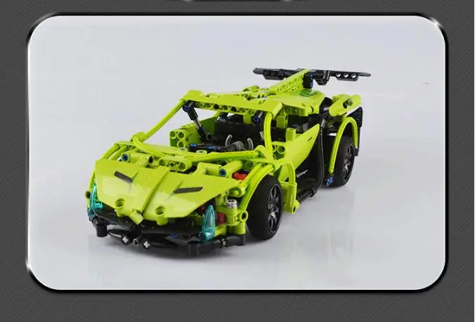 RC racer строительные блоки супер модель автомобиля строительный Наборы электродвигателя кирпичи с батарея игрушки подарок для детей oyuncak