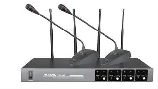 

EU8404 wireless conference microphone system