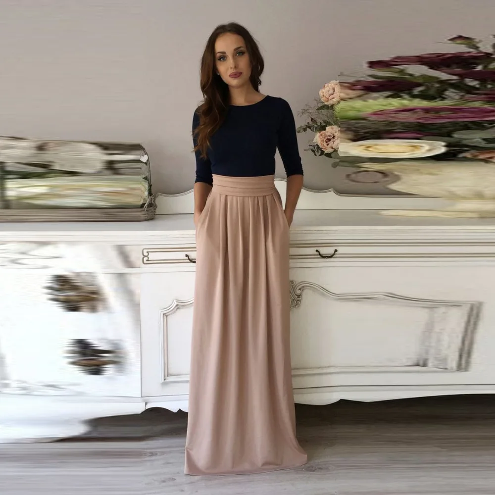 Long khaki skirts jackets Clearance