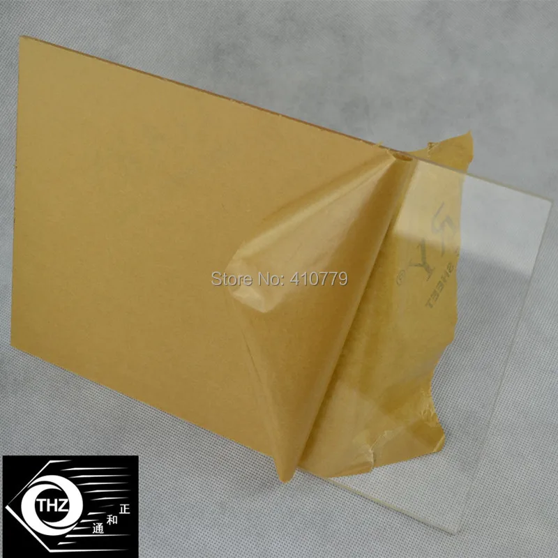 Акриловые наклейки прозрачные 400x200x10 мм Perspex мебель полистирол прозрачный