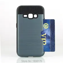 Держатель для карт кисточки гибридный жесткий чехол из полиуретана для телефона для Samsung Galaxy J5 J7 Prime J120 J510 J710 A310 A510 A710 A9 LG K4 K8 крышка 10 шт