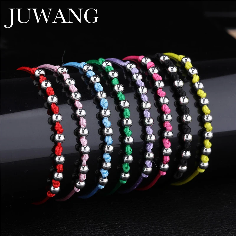 

Copper Beads Braiding Charm Bracelets&Bangles Adjustable Lucky Red String for Women Men Children Friendship Wish Couple Jewelry