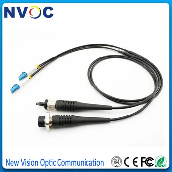 

2Cores,ODC Round Type (Male) to LC ST SC FC/UPC Connector,L:50CM,ODC Fiber Optic Patch cord,Imported Armaid Yarn,Armored Cable