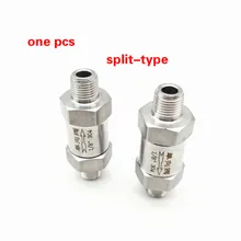 Мужской резьбовой обратный клапан ZG 1/" 1/4" Нержавеющая сталь 304 кислотостойкий пневматический гидравлический Сплит-Тип односторонний обратный клапан