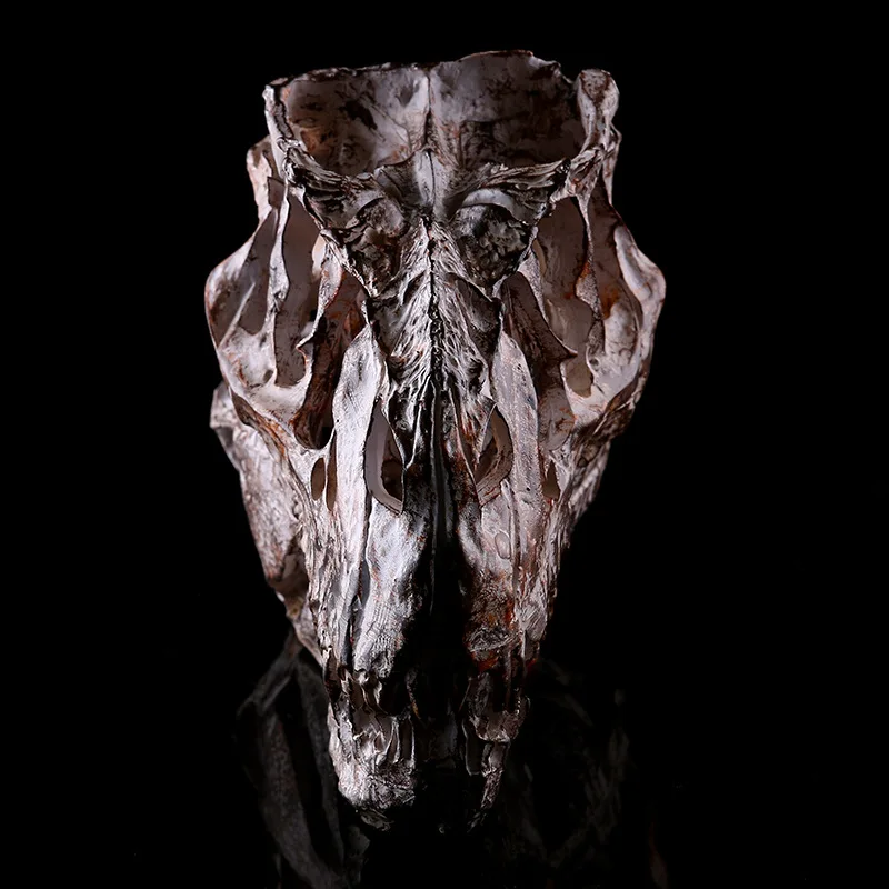 Tyrannosaurus Рекс голова полимерная форма для дома школы обучения скелета модель декор для Хэллоуина, вечеринки, медицинские учения реквизит