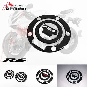 

Fuel Tank Cap Sticker Protector 3D Carbon Fiber Reflective Fit for YAMAHA YZF-R6 YZF R6 ALL 00-14 06 07 08 09 10 11 12 13 14