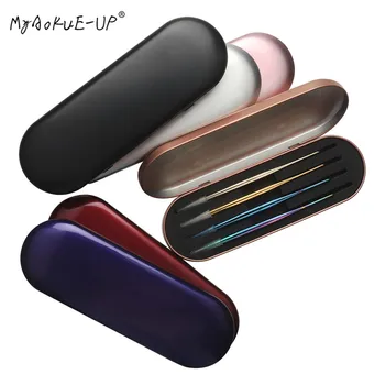 

Tweezers Storage Box Eyelash Extension Makeup Professional Tweezers Organizer Protective Box Pencil Case Tools