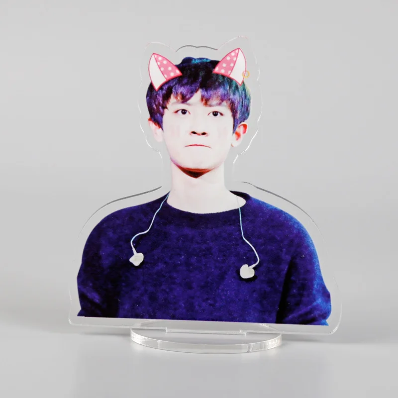 

[MYKPOP]EXO CHANYEOL Standing Modol Hot Transparent Acrylic Idol KPOP Fans Collection SA19060507