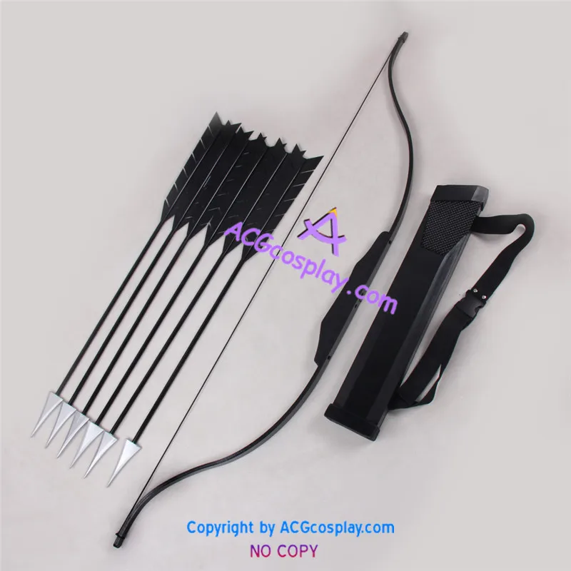 

The Hunger Games Katniss Everdeen Bow Arrows and Arrow Holder porp Cosplay Props